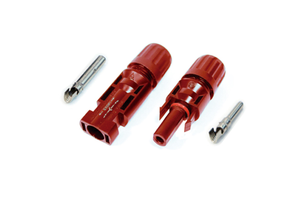 CONECTOR MC4 ROJO